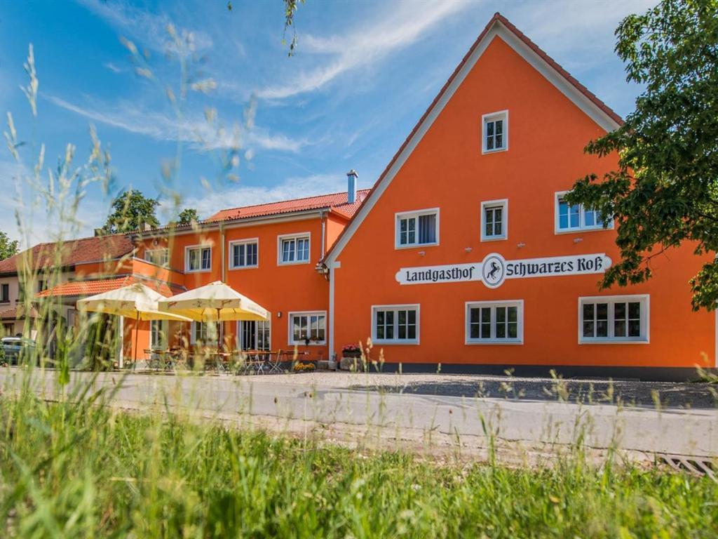 Landgasthof Schwarzes Ross Ansbach Exterior photo